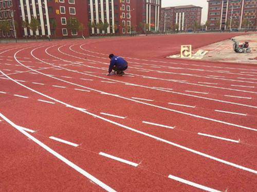 鼓樓塑膠跑道施工