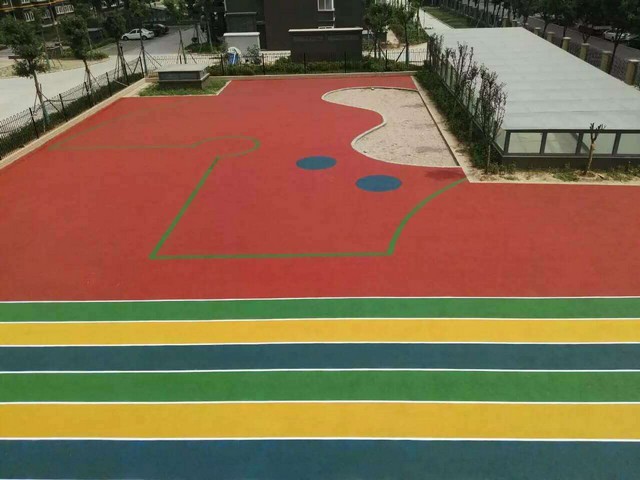 幼兒園塑膠跑道