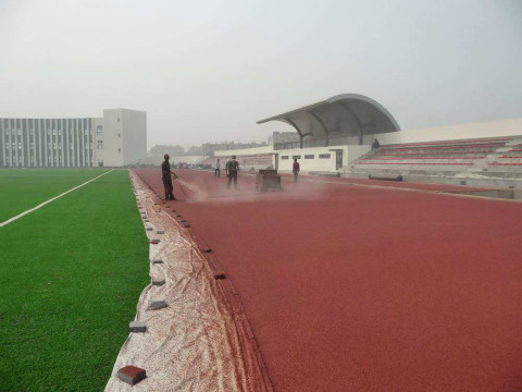 三元區塑膠跑道施工