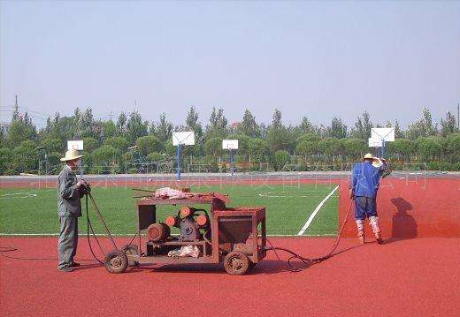 端州區塑膠跑道施工