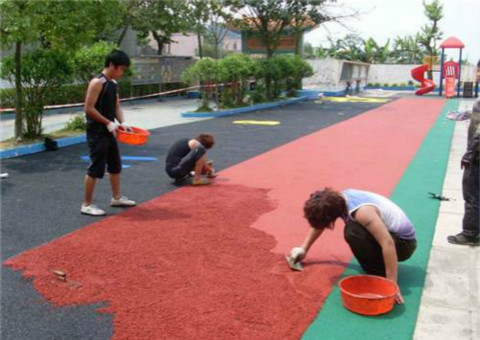 廣陽區(qū)塑膠跑道施工