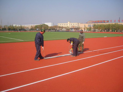 吳橋塑膠跑道施工